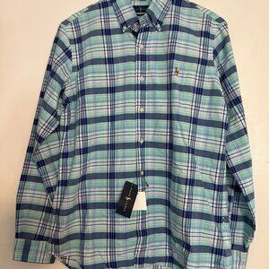 Ralph Lauren/Polo Men's Blue/Green Shirt